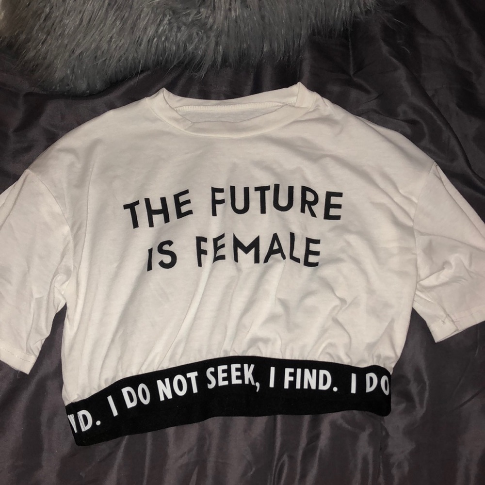 Future is Female Crop Top